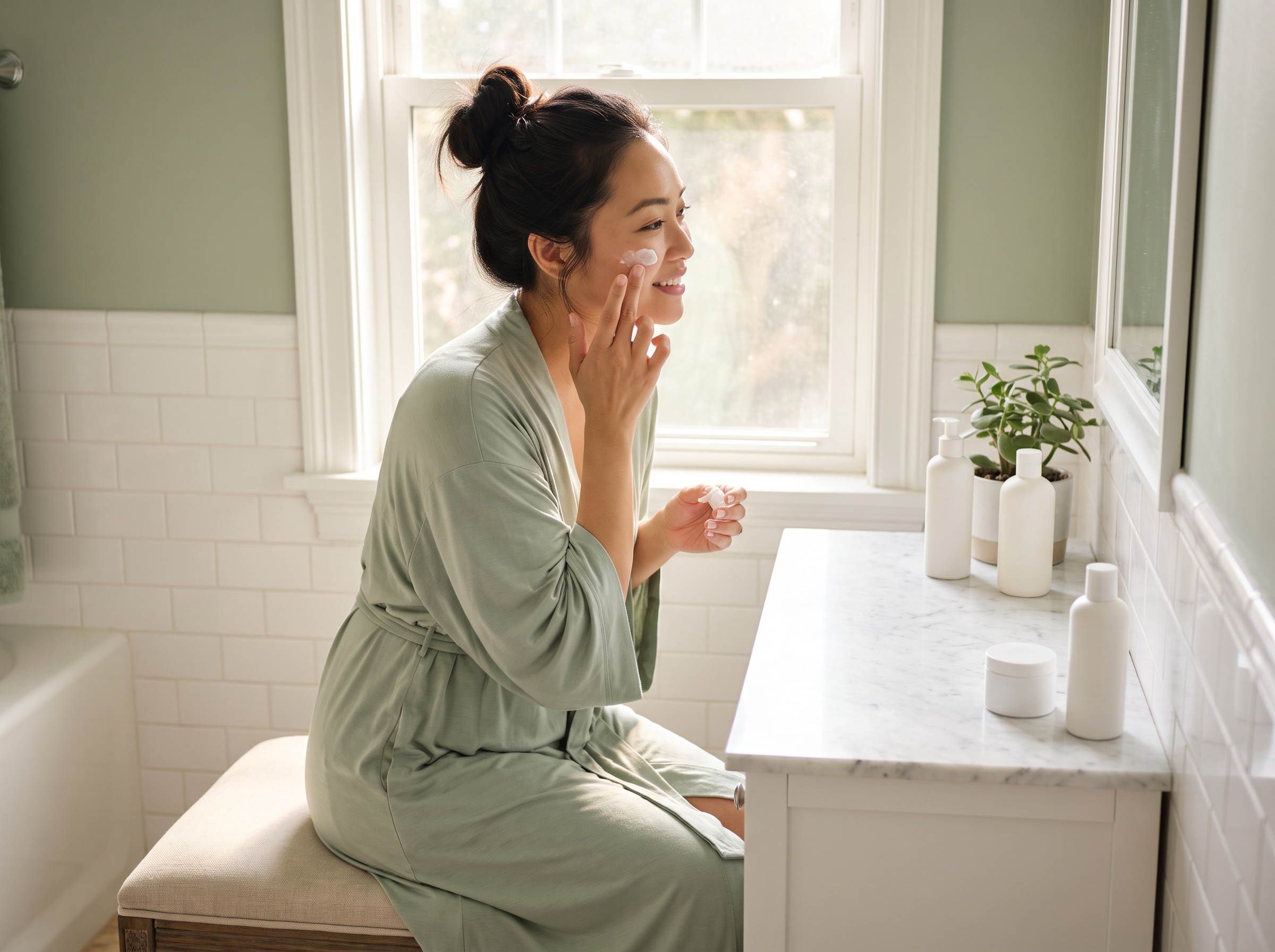 Quy Trình Dưỡng Da Chống Lão Hóa Thuần Chay Tối Giản